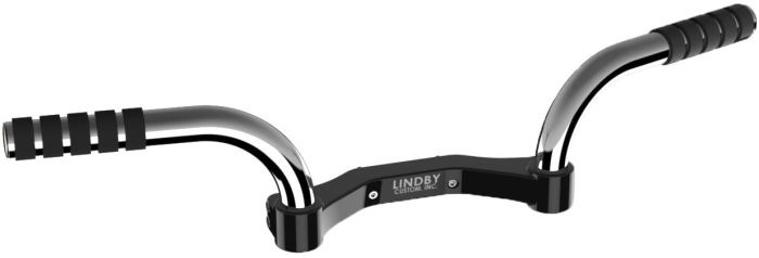 Lindby Adjustable Foot Rest Christini/blk `14-up Flt  Black