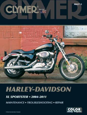 Clymer Repair Manual Harley Sportster  Acid Concrete