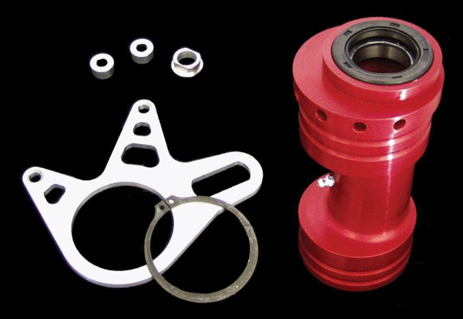 Modquad Rear Bearing Carrier (red)