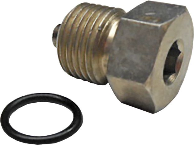 Colony Machine Trans Drain Plug Zinc Oversize Big Dog Twin 00-up 9/16-18 Thread  Acid Concrete