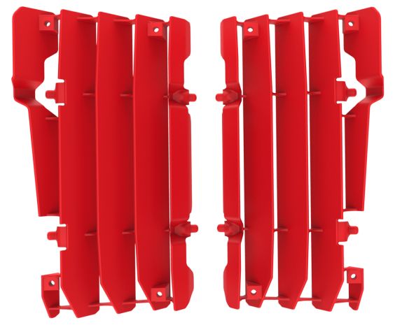 Polisport Radiator Louver Red  Red