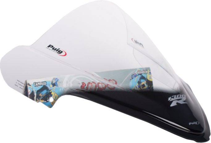 Puig Windscreen Racing Clear  Acid Concrete