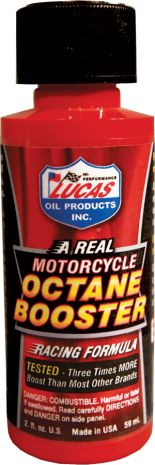 Lucas Octane Booster 2oz  Alpine White