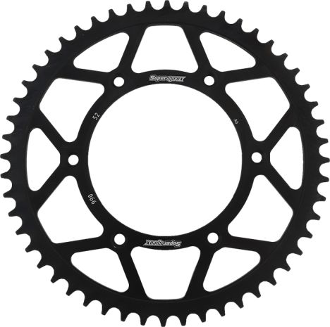 Supersprox Rear Sprocket Steel 52t-520 Blk Husaberg/husq/ktm  Black