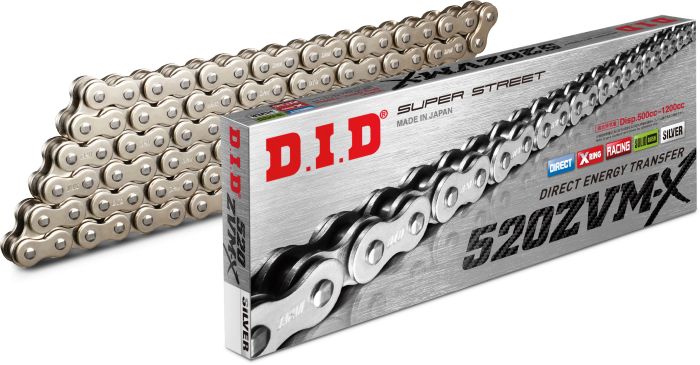 D.i.d Super Street 520zvmxs-110l X-ring Chain Nickel