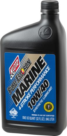 Klotz Pure Estorlin Marine 10w40 1 Qt  Acid Concrete