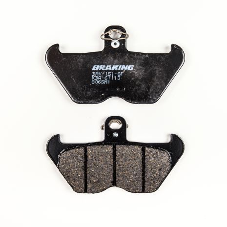 Braking Sm1 Semi-metallic Brake Pads  Acid Concrete