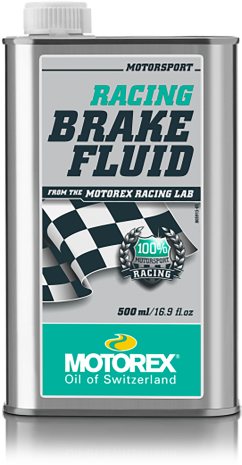 Motorex Racing Brake Fluid (500ml)  Alpine White