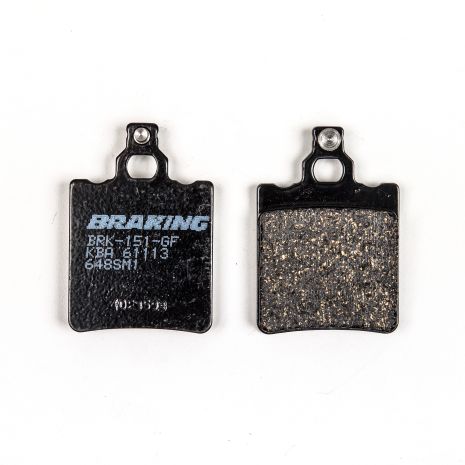 Braking Sm1 Semi-metallic Brake Pads  Alpine White