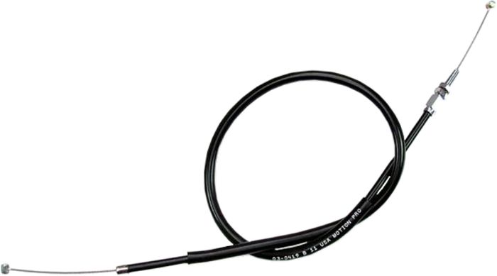 Motion Pro Black Vinyl Throttle Push Cable  Black