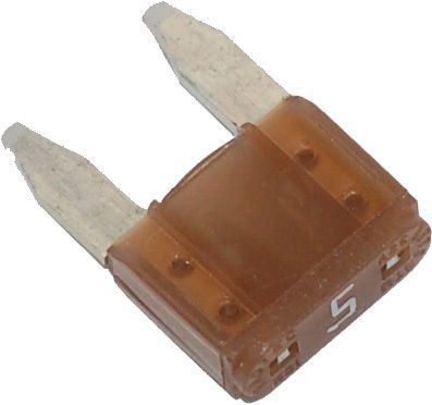 Namz Custom Cycle Products 5-amp Mini Fuse 5-pack Hd# 72331-95  Acid Concrete