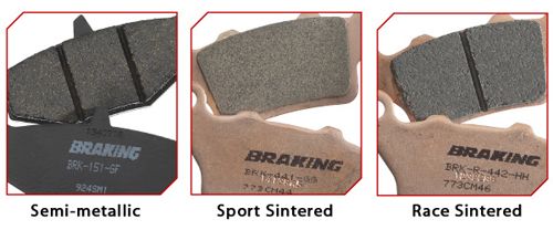 Braking Sm1 Semi-metallic Brake Pads