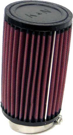 K&n Universal Clamp-on Air Filter - Round Straight  Acid Concrete