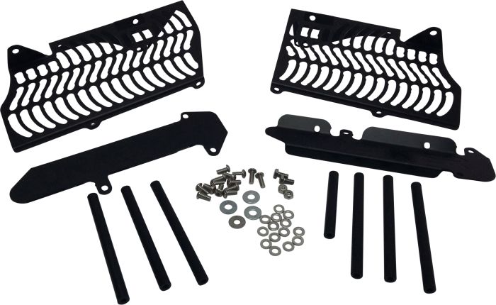 Unabiker Radiator Guard (black)  Black