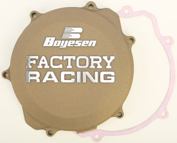 Boyesen Factory Racing Clutch Cover Magnesium  Magnesium