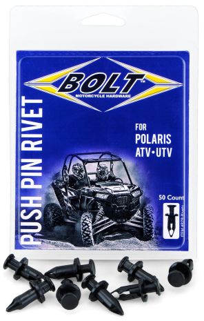 Bolt Pry Rivet Set Polaris Atv/utv 50/pk M8  Acid Concrete