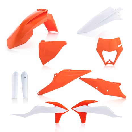 Acerbis Full Plastic Kit Ktm Original  Acid Concrete