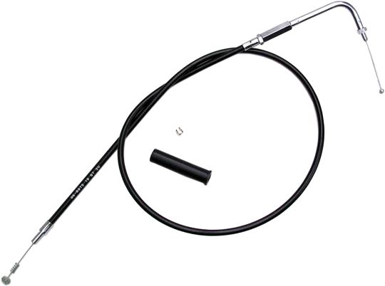 Motion Pro Black Vinyl Idle Cable  Alpine White