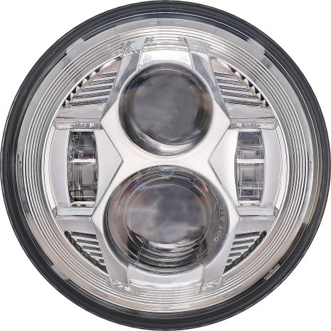 Pathfinder 7" Led Headlight Chrome  Acid Concrete