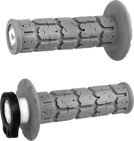 Odi Rogue Mx Lock On Grip Grey  Grey