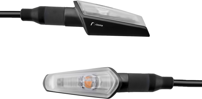 Rizoma Turn Signal Action Black  Black