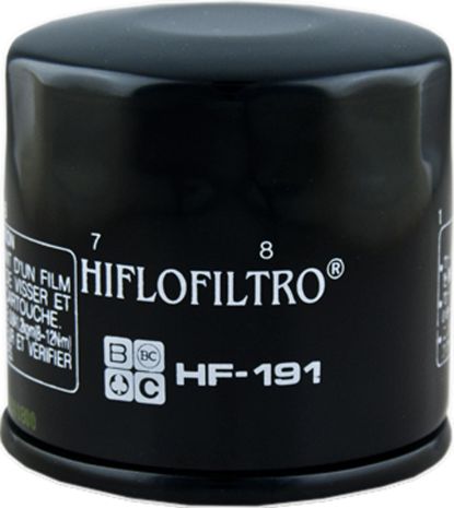 Hiflofiltro Oil Filter  Black