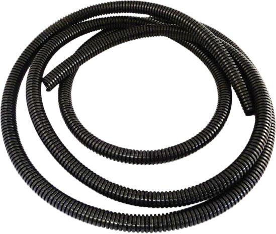 Helix Wire Loom Black 1/2"x6'  Black