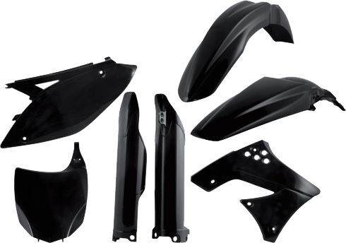 Acerbis Plastic Kit Black  Black