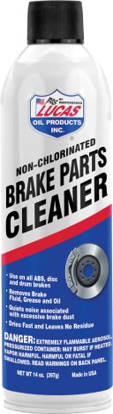 Lucas Brake Parts Cleaner 14oz  Alpine White