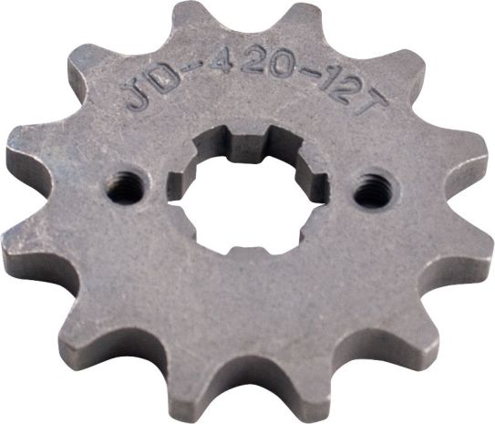 Mogo Parts 420 Drive Chain Sprocket 14t 32mm/1.25 17 mm Alpine White