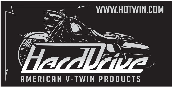 Harddrive Banner 18" X 36"  Alpine White