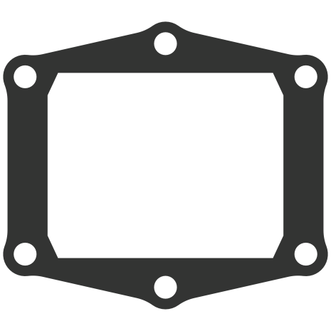 Moto Tassinari Vforce3 Gasket  Alpine White