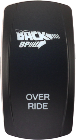 Xtc Power Products Dash Switch Rocker Face Back Up Over Ride  Acid Concrete