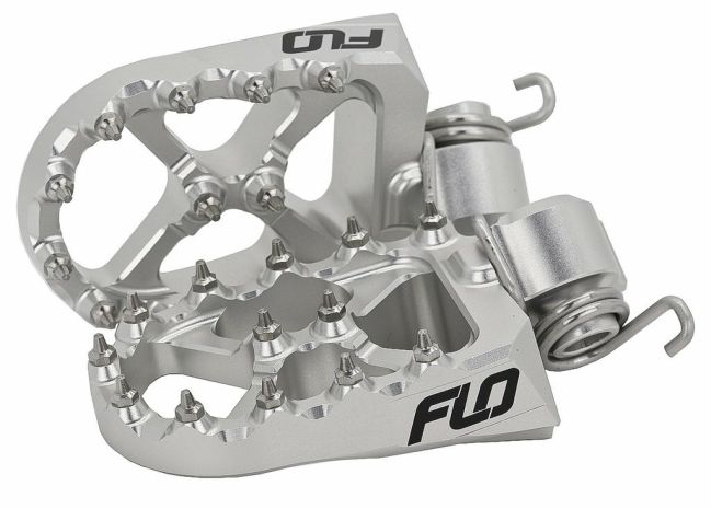 Flo Motorsports Flo Footpeg Low Silver 12mm Down Husaberg/ktm/gas-gas  Silver