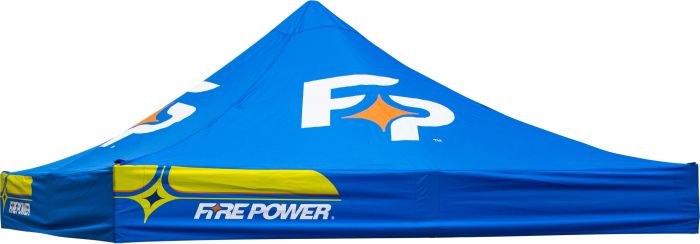 Fire Power Canopy Top 10x10 Fp  Acid Concrete