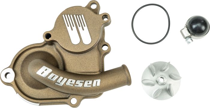 Boyesen Waterpump Cover & Impeller Kit Magnesium  Magnesium