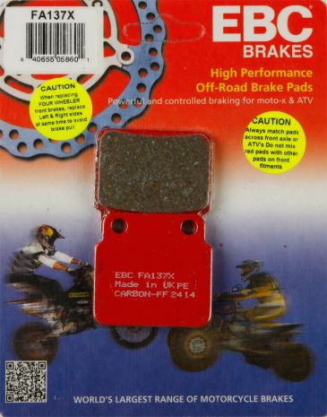 Ebc X Series Carbon Brake Pads  Acid Concrete