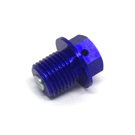 Zeta Magnetic Drain Plug M14x14-p1.5 Blue  Blue