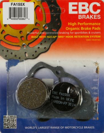 Ebc X Series Carbon Brake Pads  Acid Concrete