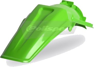 Polisport Rear Fender Green  Green