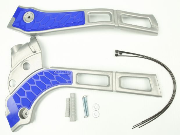 Acerbis X-grip Frame Guard Silver/blue  Silver/Blue