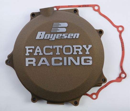 Boyesen Factory Racing Clutch Cover Magnesium  Magnesium