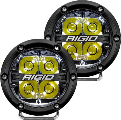 Rigid 360-series 4in Spot White Back Light/2  Acid Concrete