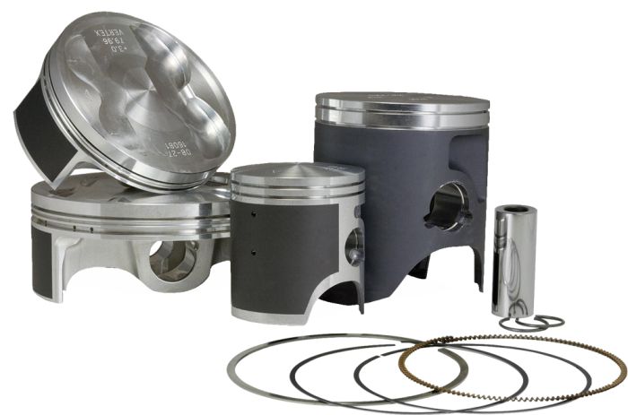 Vertex Piston Kit Cast 47.45/std Honda  Acid Concrete