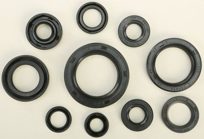 Vertex Oil Seal Set  Black/1/4" ID