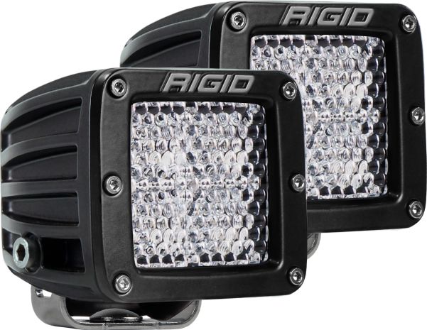 Rigid D-series Pro Diffused Standard Mount Light Pair  Acid Concrete