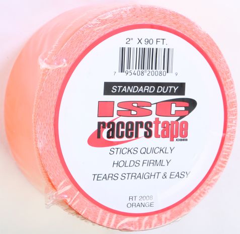 Isc Racers Tape 2"x90' (orange)  Orange