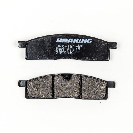 Braking Sm1 Semi-metallic Brake Pads  Acid Concrete