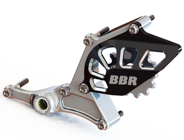 Bbr Shift Shaft Brace/guard Crf110  Acid Concrete