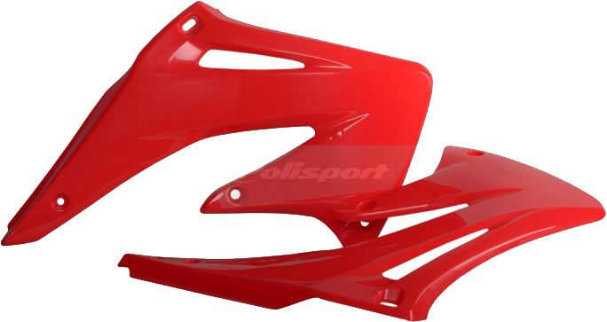 Polisport Radiator Shroud Red  Red